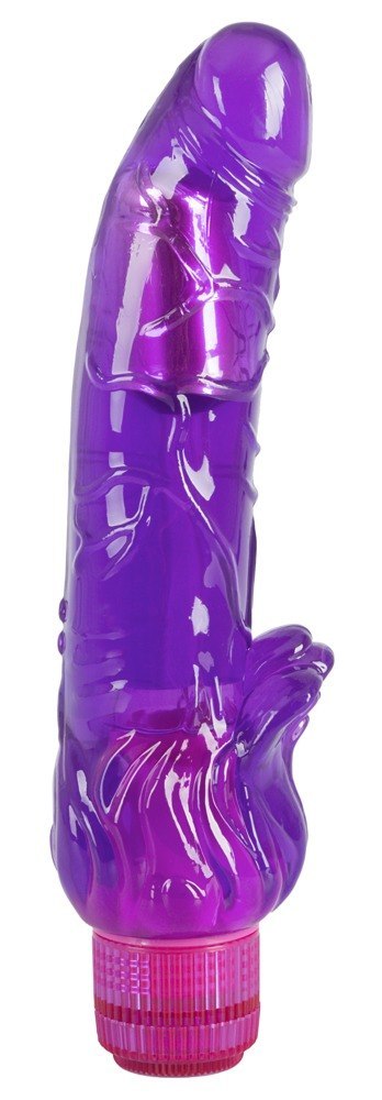 Wibrator żelowy H2O Viking Wet Vibe fioletowy 23 cm Seven Creations