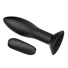 Wibrujący korek analny z obracającymi się koralikami Mr Play Mr. Play