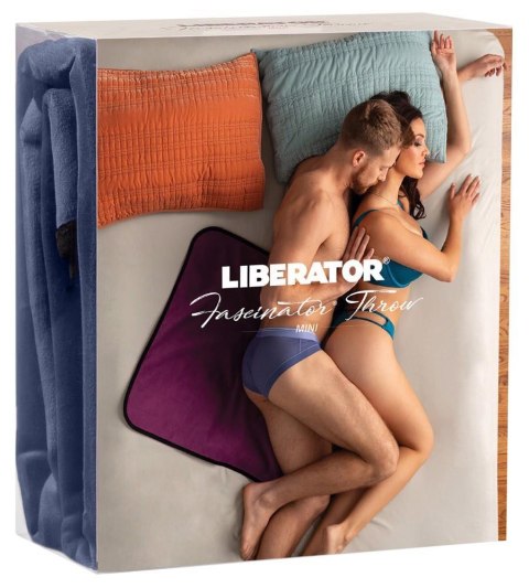 Fascinator Throw Mini Indigo Liberator