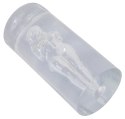 Masturbator Stroker tunelowy przezroczysty 14 cm Stroker