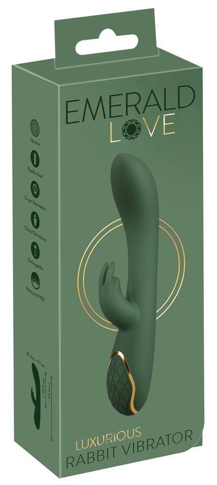 Luxurious Rabbit Vibrator Emerald Love