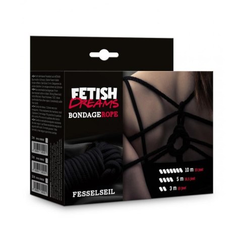Fetish Dreams Bondage Rope 5m black Fetish Dreams
