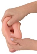 Masturbator Nature Skin 2w1 przedłużka penisa TPE 21 cm Nature Skin