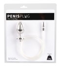 Penisplug stalowy z wtyczką analną i rurką 76 cm Penisplug