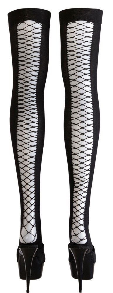 Pończochy siatkowe do uda Cottelli S/M Cottelli LEGWEAR