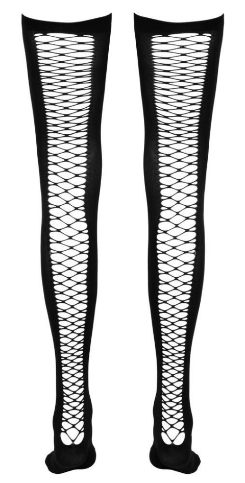 Pończochy siatkowe do uda Cottelli S/M Cottelli LEGWEAR