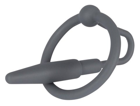 Silikonowy penis plug z pierścieniem na żołądź Penisplug 6,3 cm Penisplug