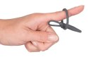 Silikonowy penis plug z pierścieniem na żołądź Penisplug 6,3 cm Penisplug