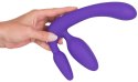 Strapon bez pasków silikonowy 20 cm Strapless Strap-On