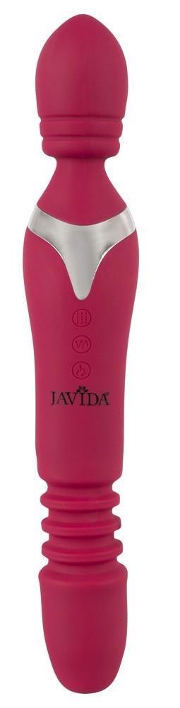Wibrator Javida rozgrzewający z pchnięciami 27 cm USB JAVIDA