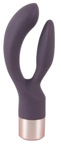 Wibrator króliczek Elegant Series podwójny silikonowy USB 15,2 cm Elegant Series