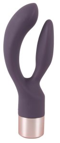 Wibrator króliczek Elegant Series podwójny silikonowy USB 15,2 cm Elegant Series