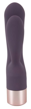 Wibrator króliczek Elegant Series podwójny silikonowy USB 15,2 cm Elegant Series