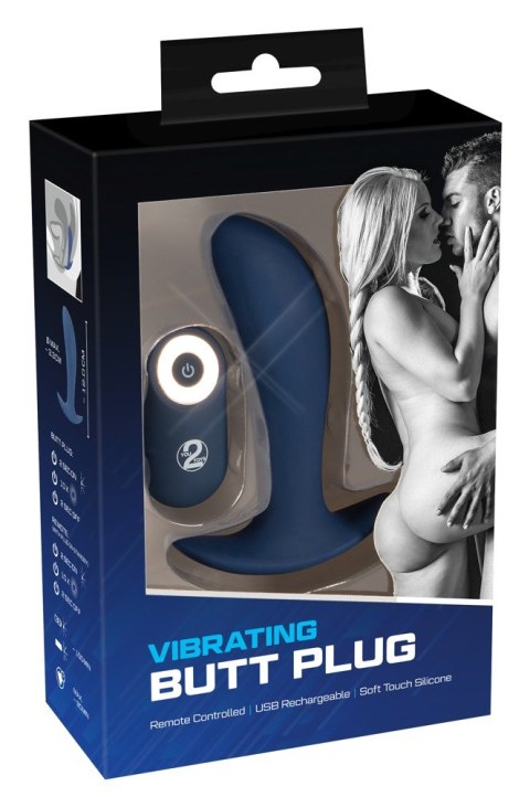 Wibrujący korek analny You2Toys silikonowy USB 12 cm You2Toys