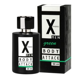 Woda toaletowa z feromonami Body Attack Green męska 50 ml Aurora
