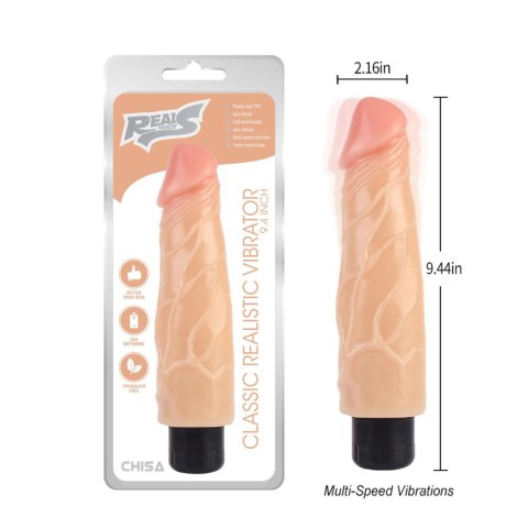 Classic Realistic Vibrator 9.4 Inch Real Touch S