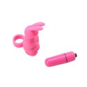 Sweetie Rabbit finger vibrator pink Missweet