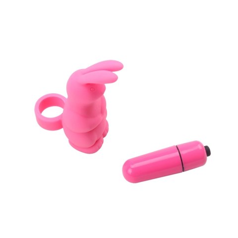 Sweetie Rabbit finger vibrator pink Missweet
