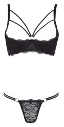 Biustonosz shelf lace Cottelli LINGERIE czarny 85B Cottelli LINGERIE