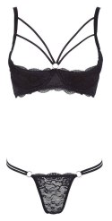 Biustonosz shelf lace Cottelli LINGERIE czarny 85B Cottelli LINGERIE