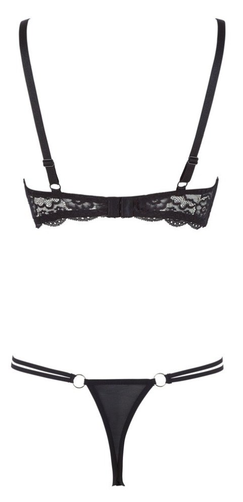 Biustonosz shelf lace Cottelli LINGERIE czarny 85B Cottelli LINGERIE