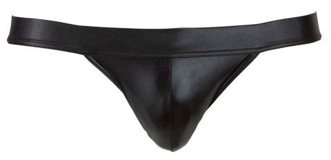 Jock męski elastyczny Svenjoyment czarny błyszczący XL Svenjoyment
