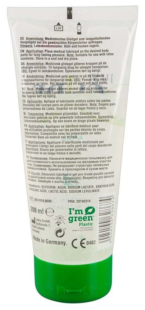 Organiczny żel analny Just Glide 200 ml Just Glide