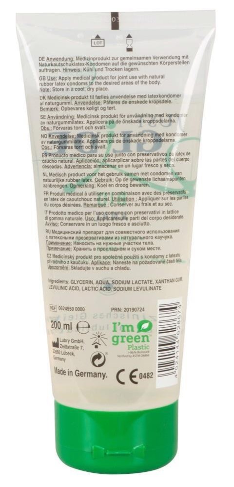 Organiczny żel analny Just Glide 200 ml Just Glide