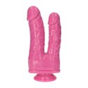 Podwójne dildo Romolo e Remo różowe 18,5 cm Toyz4lovers