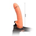 Dildo na pasek wibrujące z obrotem Baile regulowane BAILE
