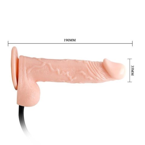 Dildo nadmuchiwane realistyczne Baile cieliste 19 cm BAILE