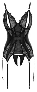 Koszulka do podwieszania Cottelli LINGERIE z otwartym krokiem L Cottelli LINGERIE