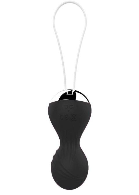 Kulki kegla wibrujące silikonowe B Series Magic pilot USB czarny B - Series Magic