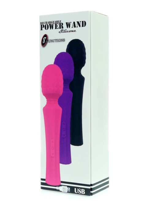 Stymulator łechtaczki Power Wand B Series Magic różowy USB B - Series Magic