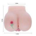 Wibrujący masturbator Baile Princess z pochwą i analem BAILE