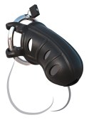 Klatka na penisa silikonowa Fantasy C-Ringz z zamkiem 9,5 cm Fantasy C-Ringz