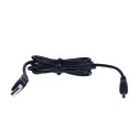 Masturbator rotujący waginalny Baile z przyssawką USB czarny 37 cm BAILE