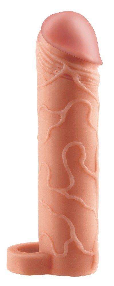 Przedłużka na penisa z pierścieniem TPE Fantasy X Tensions 17,7 cm Fantasy X-TENSIONS