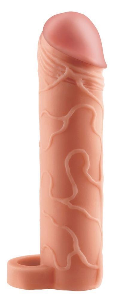 Przedłużka na penisa z pierścieniem TPE Fantasy X Tensions 17,7 cm Fantasy X-TENSIONS