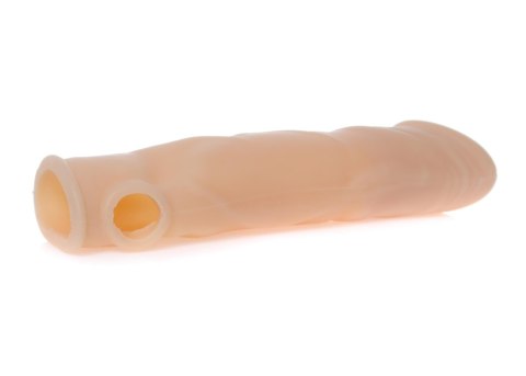 Przedłużka realistyczna na penisa EasyLove z otworem na jądra 18,5 cm B - Series EasyLove