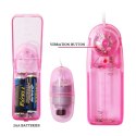 Realistyczny podwójny masturbator z wibracją Baile Passion Lady 18cm BAILE