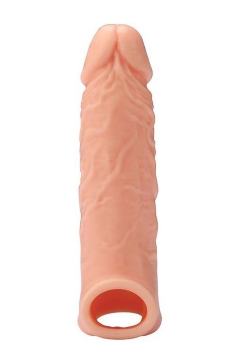 Silikonowa przedłużka RealStuff z paskiem na kulki 17 cm Dream Toys