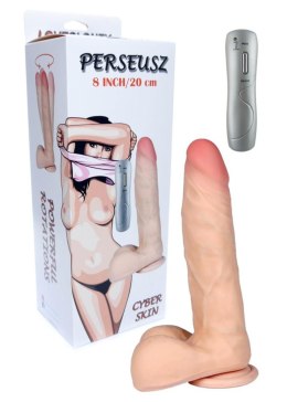 Wibrator realistyczny rotujący cyber skóra Perseusz Loveclonex 20 cm B - Series Real