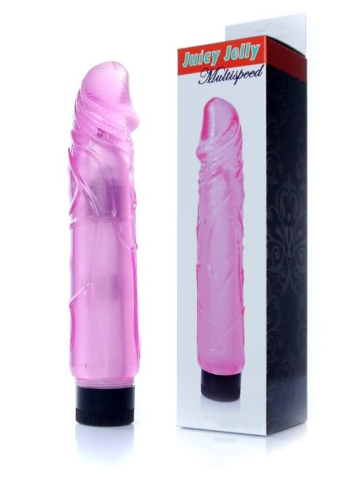 Wibrator żelowy realistyczny EasyLove różowy 22 cm regulowany B - Series EasyLove