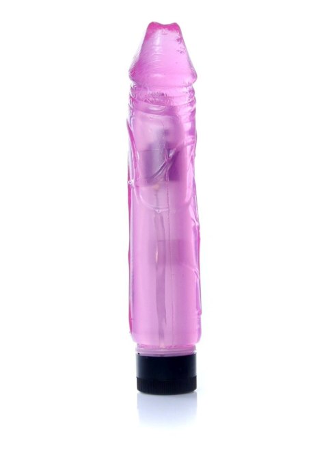 Wibrator żelowy realistyczny EasyLove różowy 22 cm regulowany B - Series EasyLove