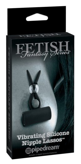 Wibrujące silikonowe klipsy na sutki Fetish Fantasy 6 cm Fetish Fantasy Series Limited Edition