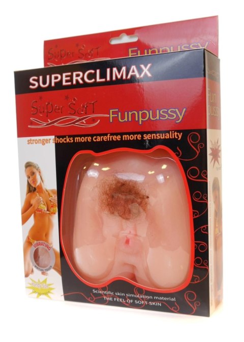 Wibrujący masturbator wagina i anus EasyLove 16 cm B - Series EasyLove