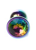 Biżuteria analna ze stali nierdzewnej z diamencikiem HeavyFun 7 cm B - Series HeavyFun