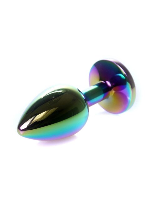 Biżuteria analna ze stali nierdzewnej z diamencikiem HeavyFun 7 cm B - Series HeavyFun