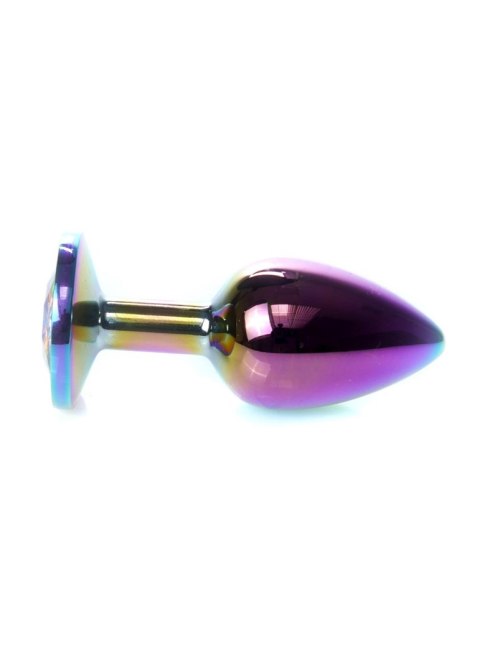 Biżuteria analna ze stali nierdzewnej z diamencikiem HeavyFun 7 cm B - Series HeavyFun